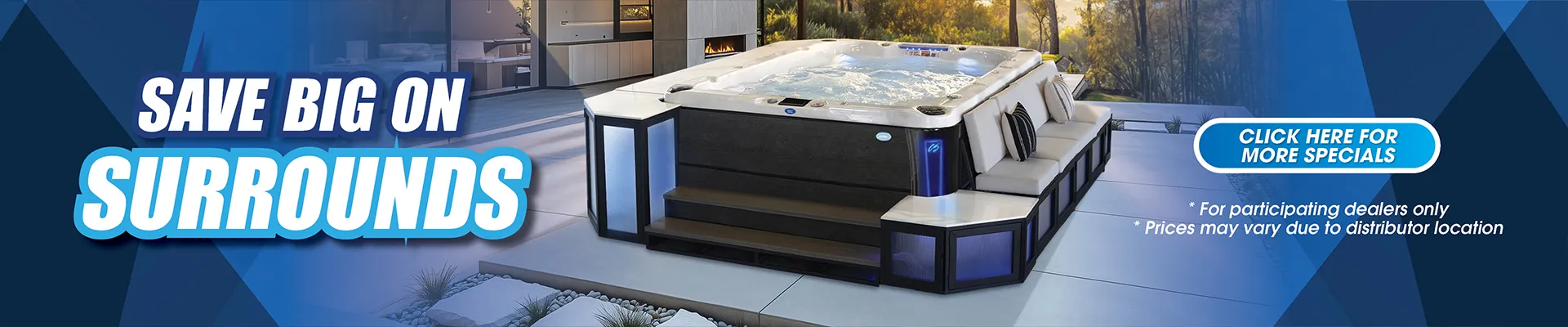 Calspas hot tub being used in a family setting - Smyrna